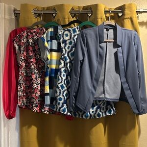 SHEIN Blazer and Work Blouses for Women. Sizes M/L